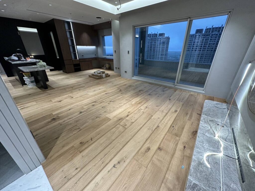 木地板推薦｜多層實木A級橡木 400條｜廣德地板