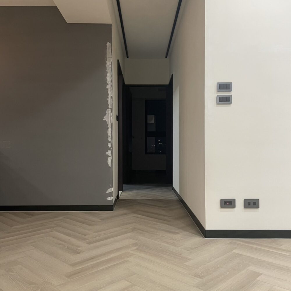 奶茶橡木-人字拼