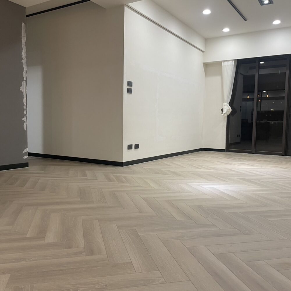 奶茶橡木-人字拼