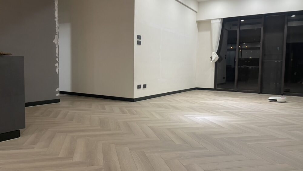 奶茶橡木-人字拼