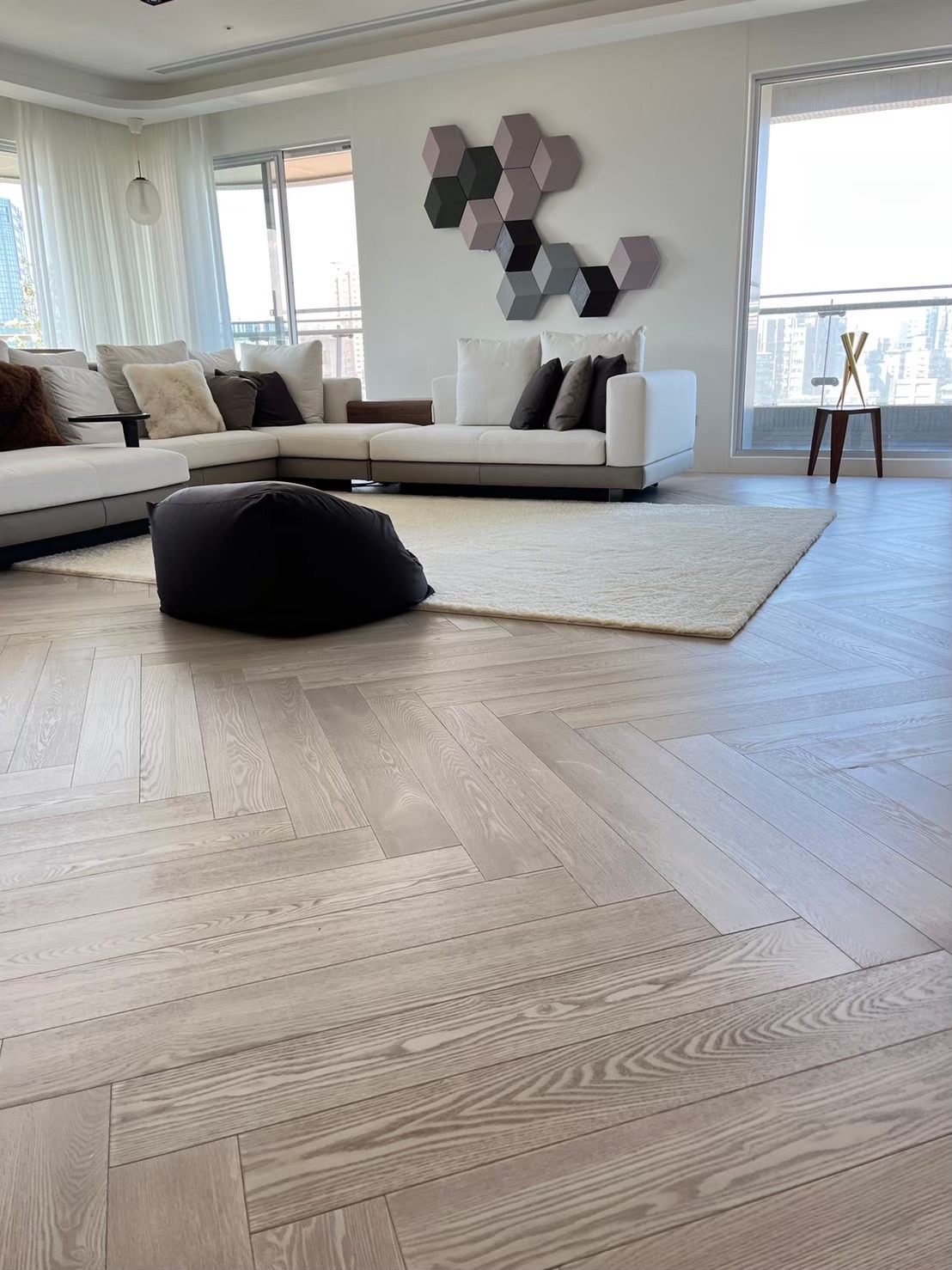 手刮人字拼 訂製色