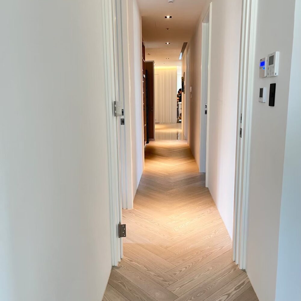 手刮人字拼 訂製色