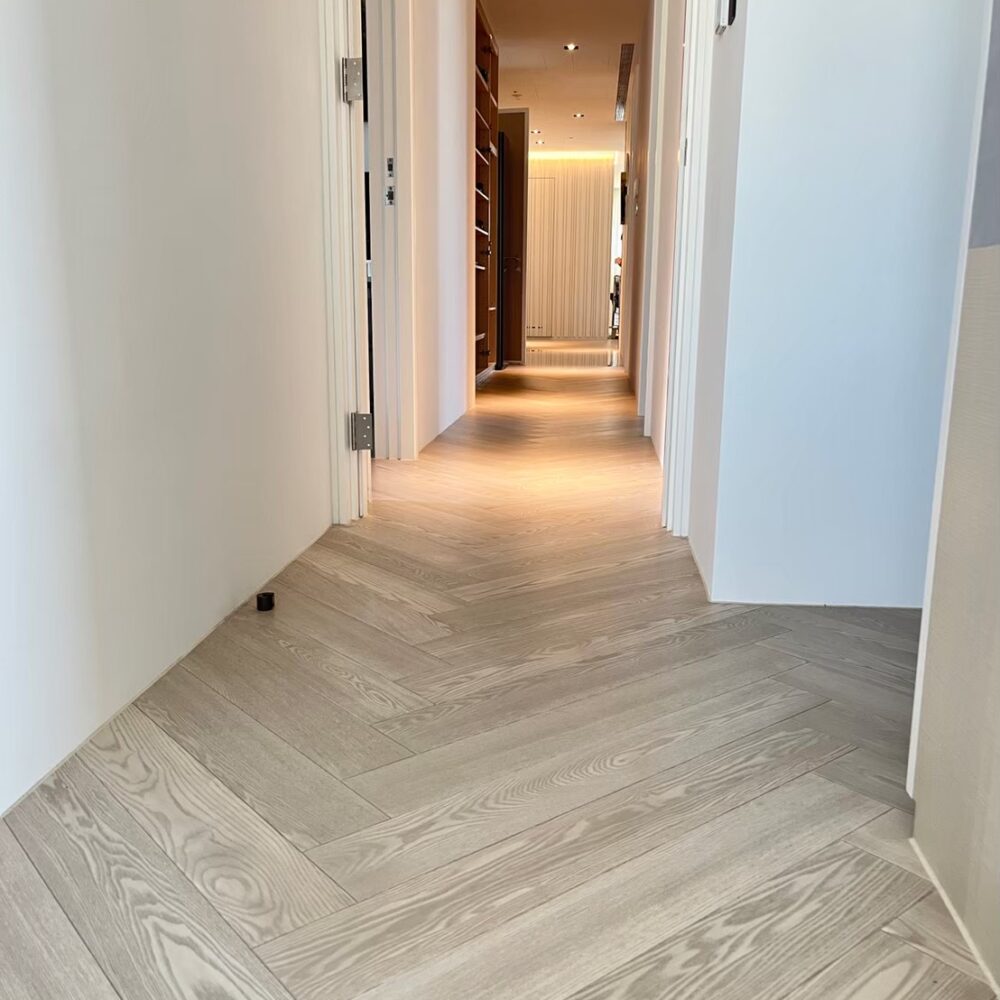 手刮人字拼 訂製色